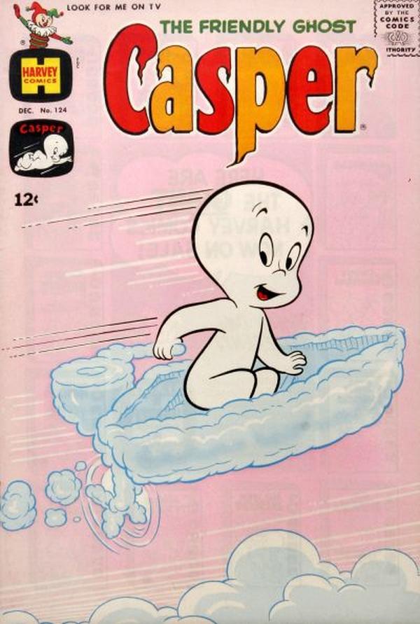 The Friendly Ghost, Casper #124 cover