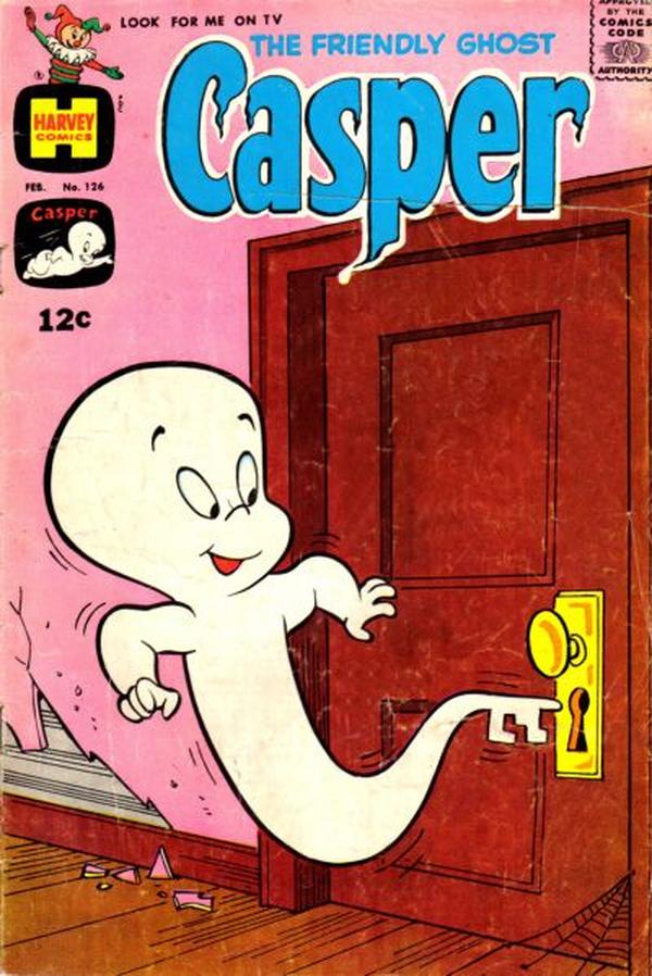 The Friendly Ghost, Casper #126 cover