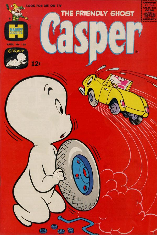 The Friendly Ghost, Casper #128 cover