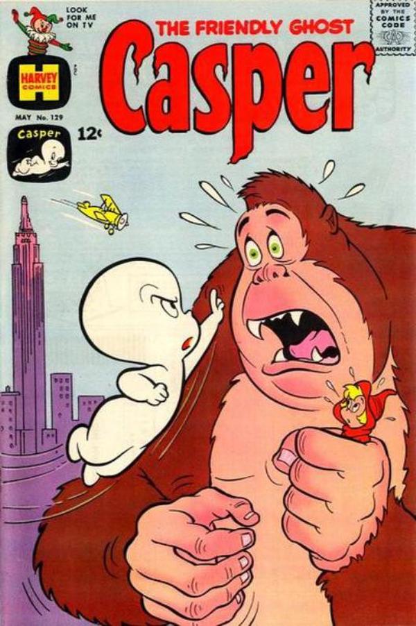 The Friendly Ghost, Casper #129 cover