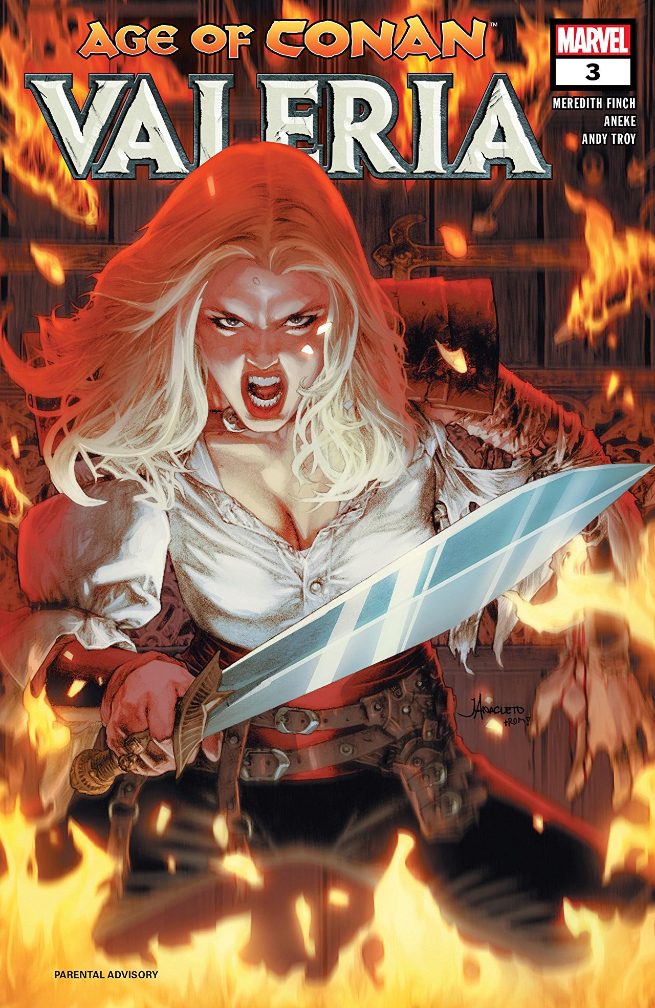 Age of Conan: Valeria #3 cover