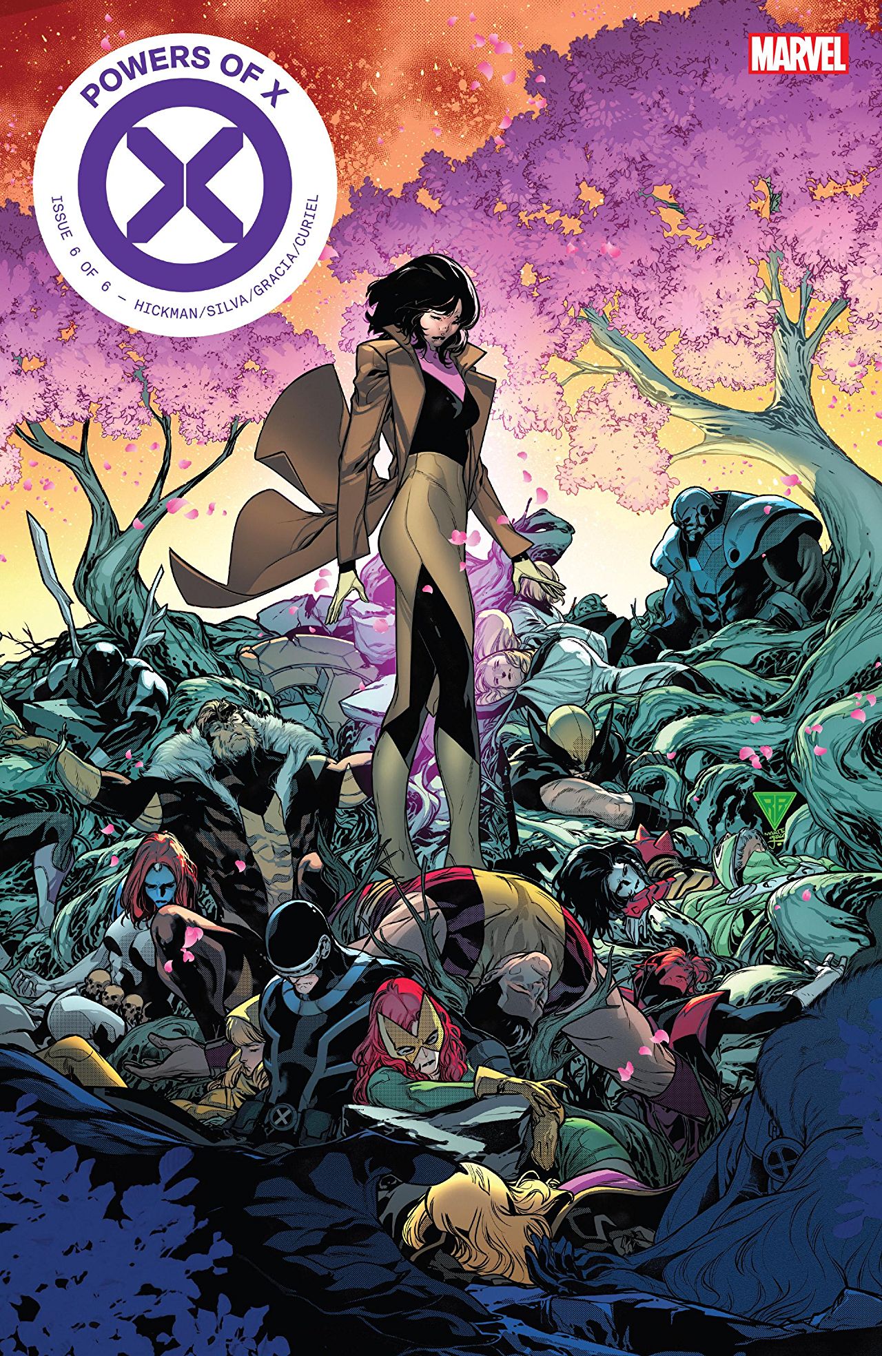 Powers of X #6 cover