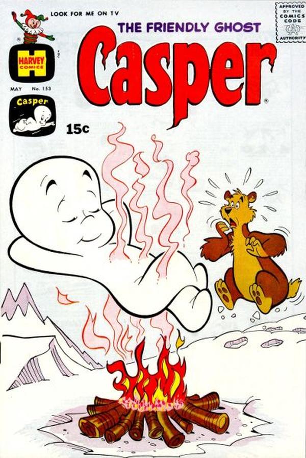 The Friendly Ghost, Casper #153 cover