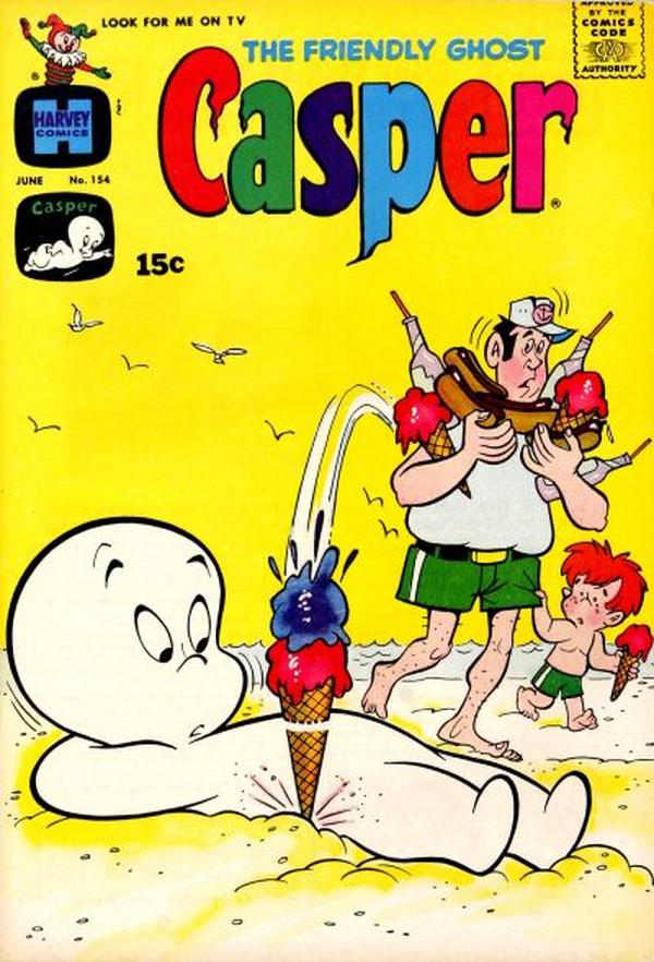 The Friendly Ghost, Casper #154 cover