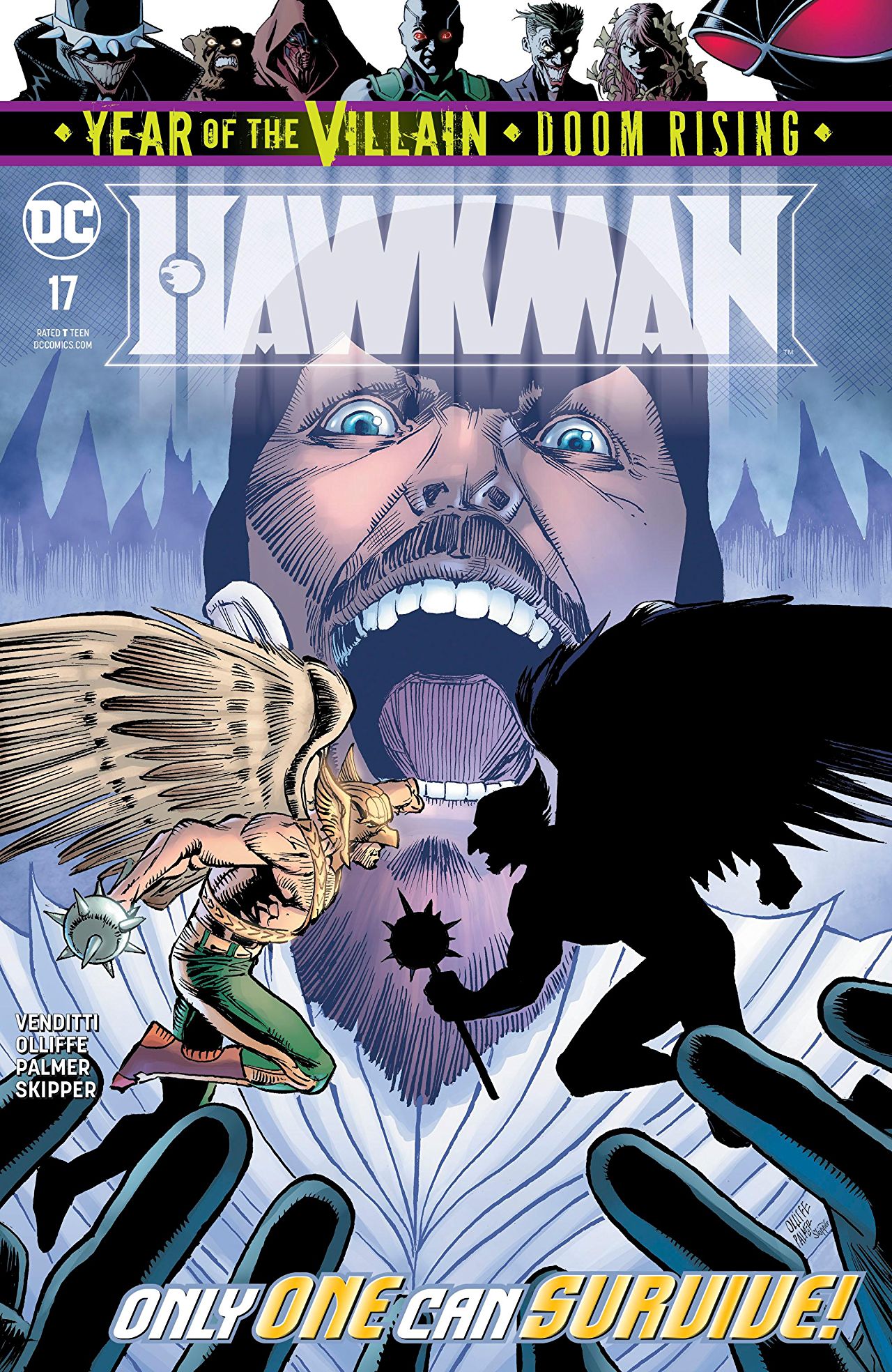 Hawkman #17 cover