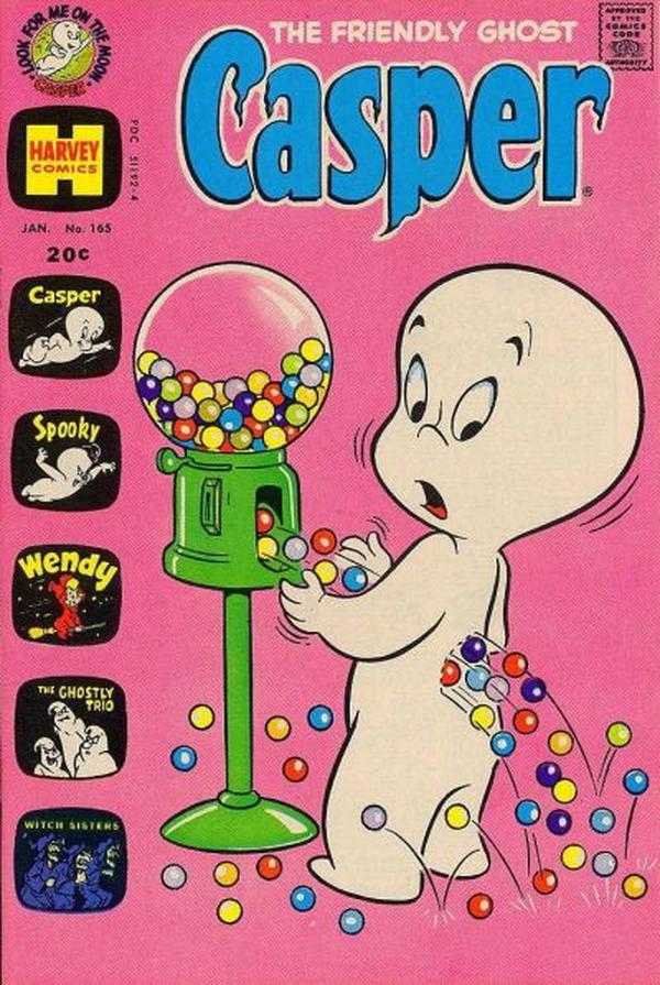 The Friendly Ghost, Casper #165 cover