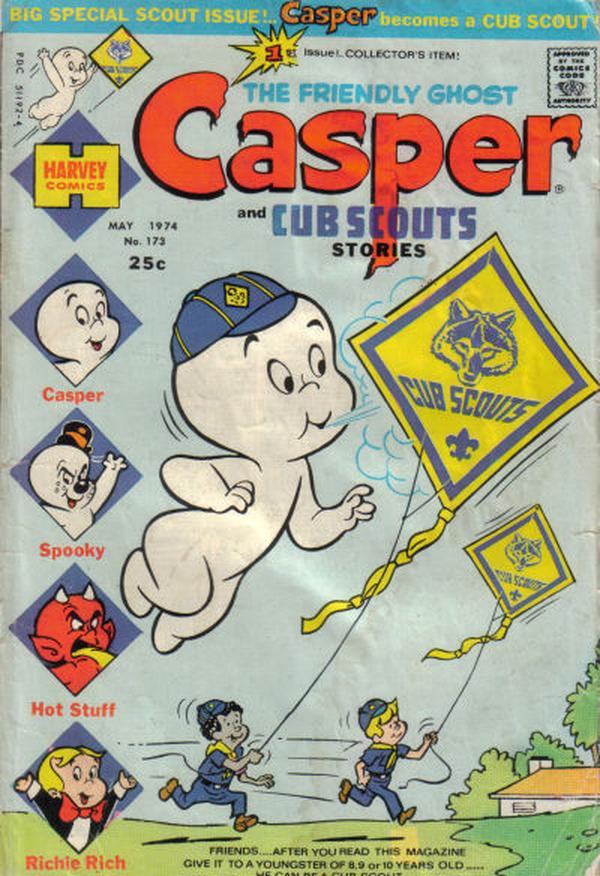 The Friendly Ghost, Casper #173 cover