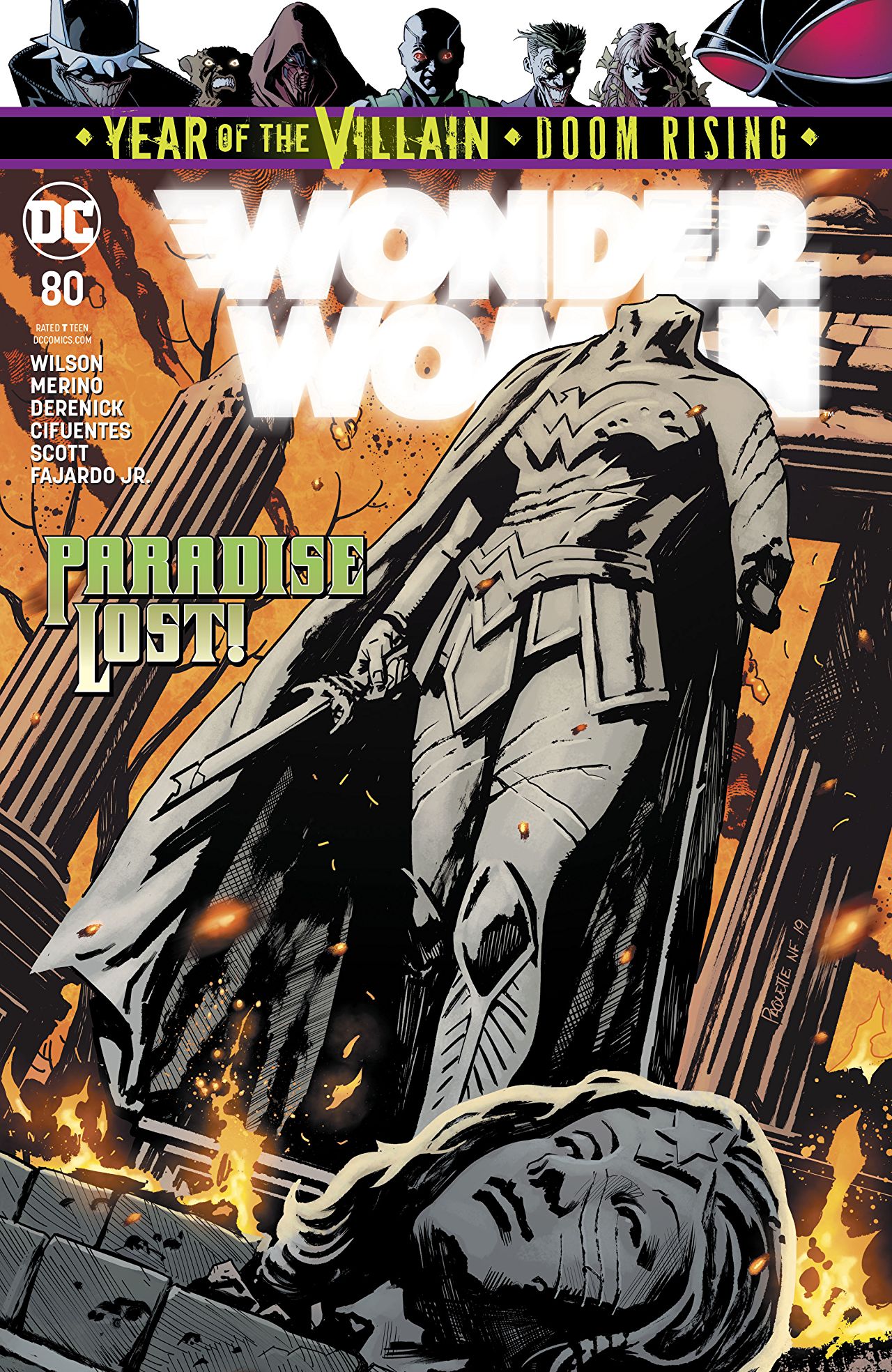 Wonder Woman #80 cover