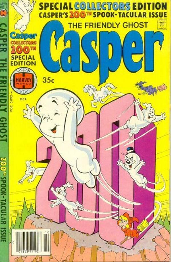 The Friendly Ghost, Casper #200 cover