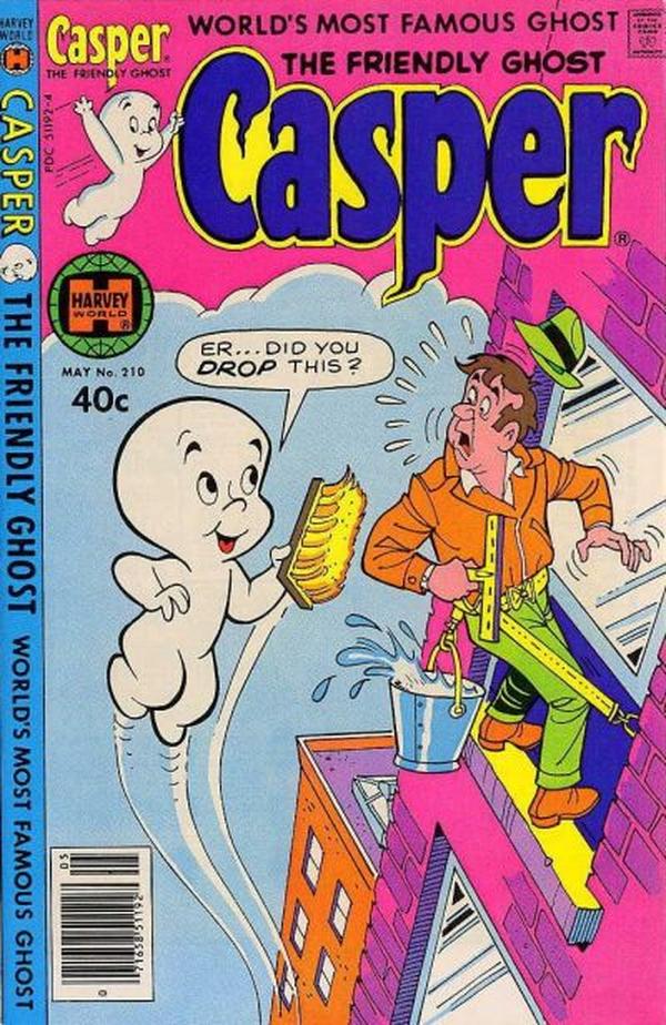 The Friendly Ghost, Casper #210 cover