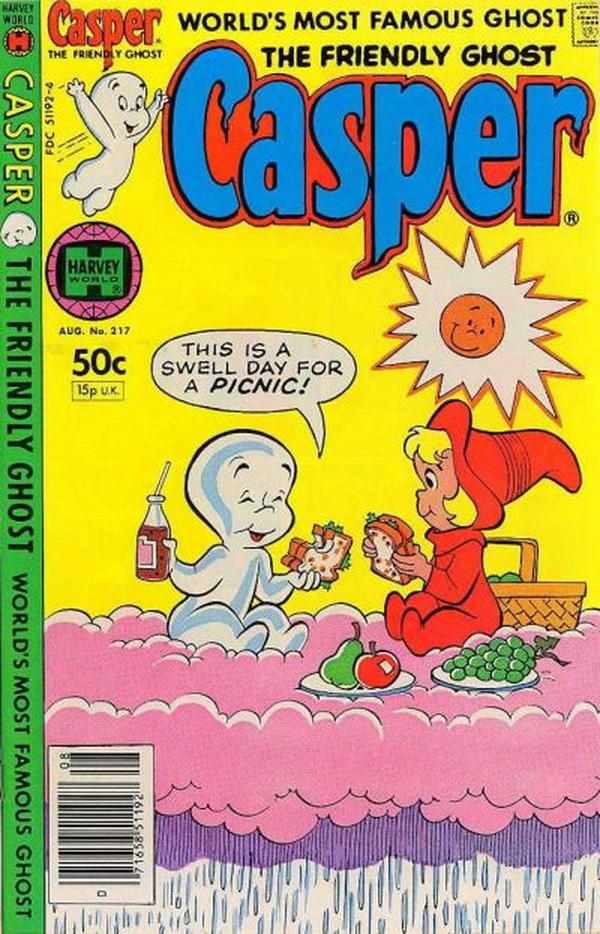 The Friendly Ghost, Casper #217 cover