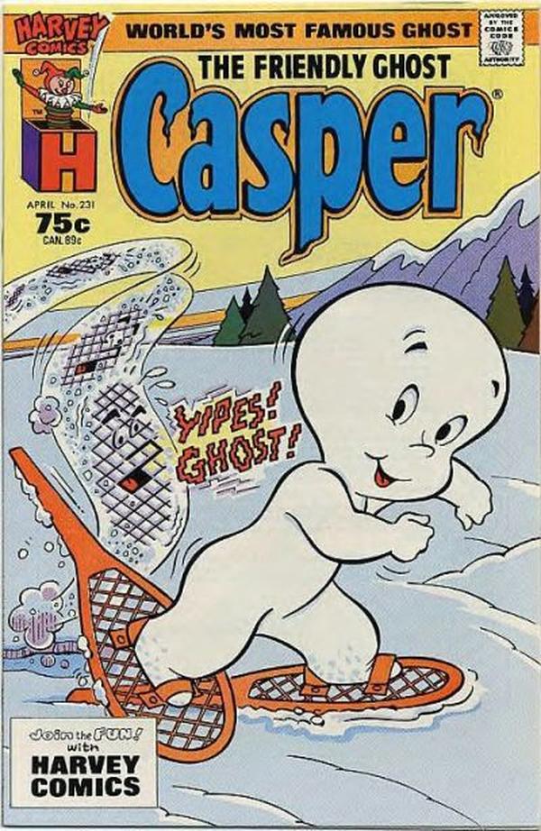The Friendly Ghost, Casper #231 cover