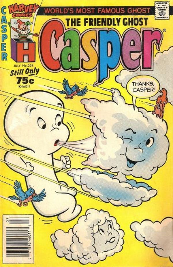 The Friendly Ghost, Casper #234 cover