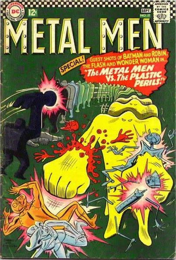 Metal Men #21 cover