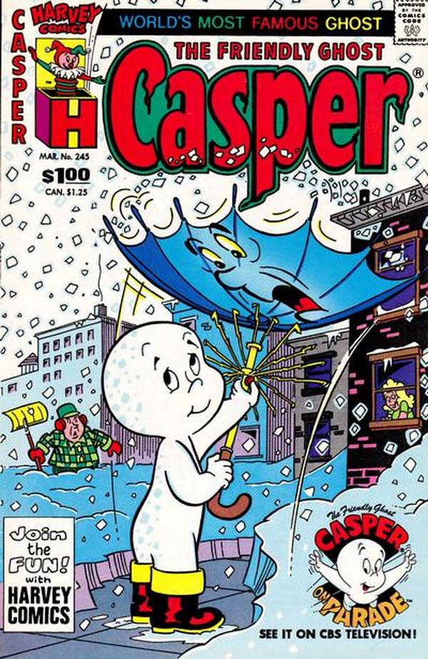 The Friendly Ghost, Casper #245 cover