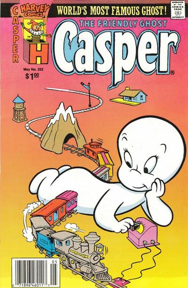 Casper the Friendly Ghost #252 cover