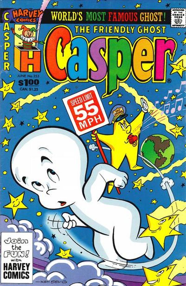 Casper the Friendly Ghost #253 cover