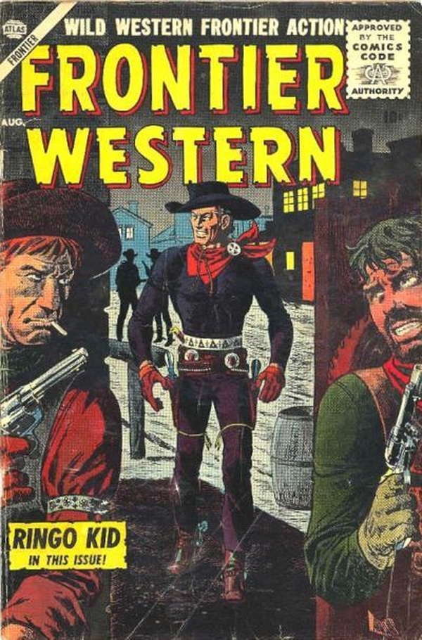 Frontier Western #4 cover