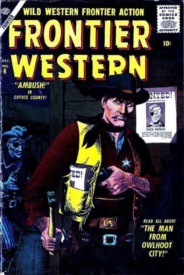 Frontier Western #6 cover