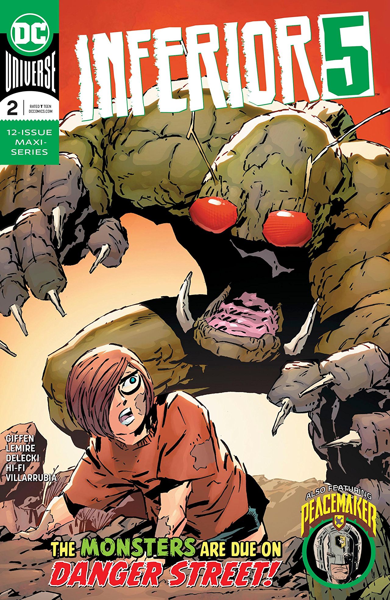 Inferior Five #2 cover