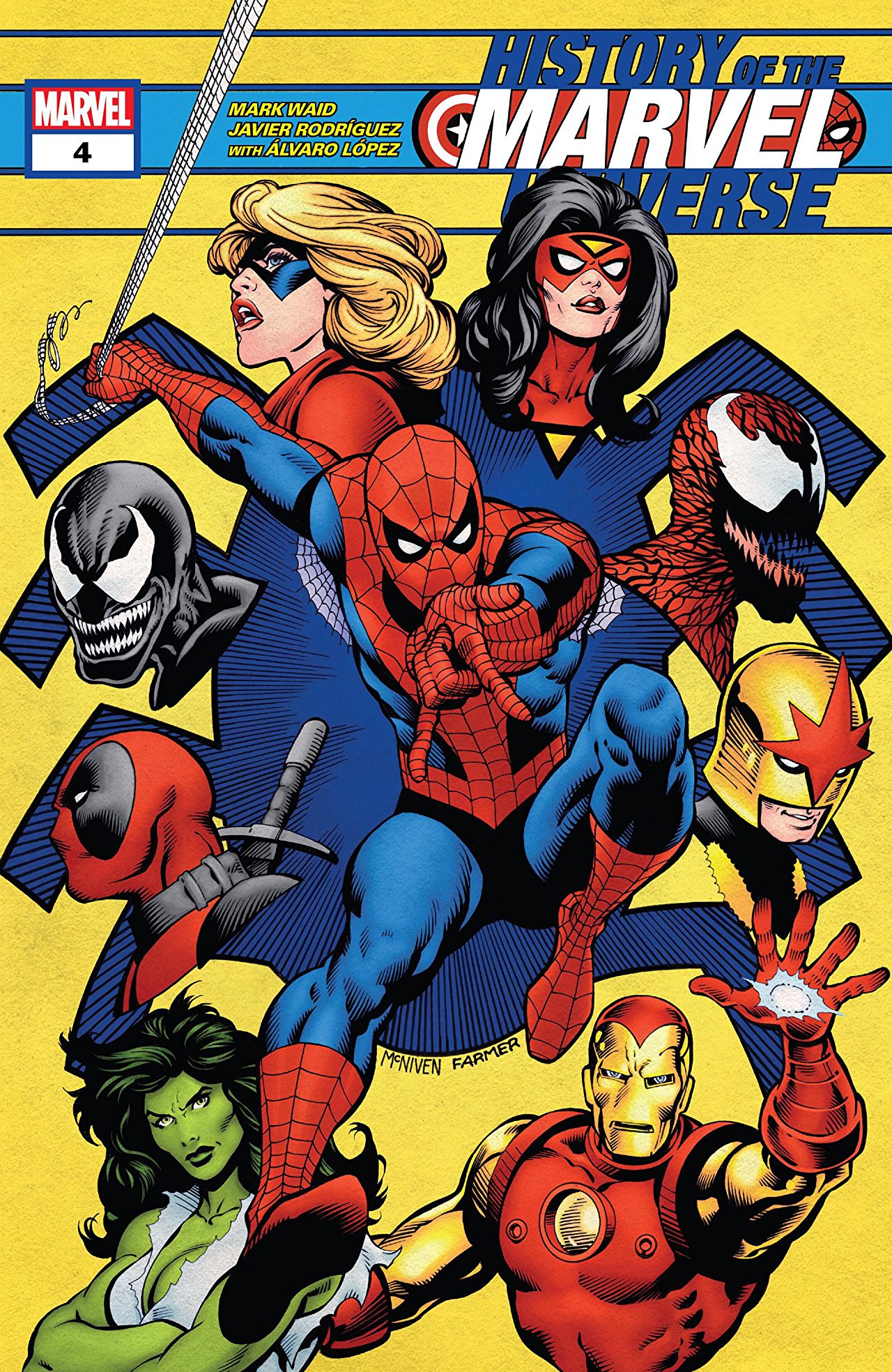 History of the Marvel Universe #4 cover