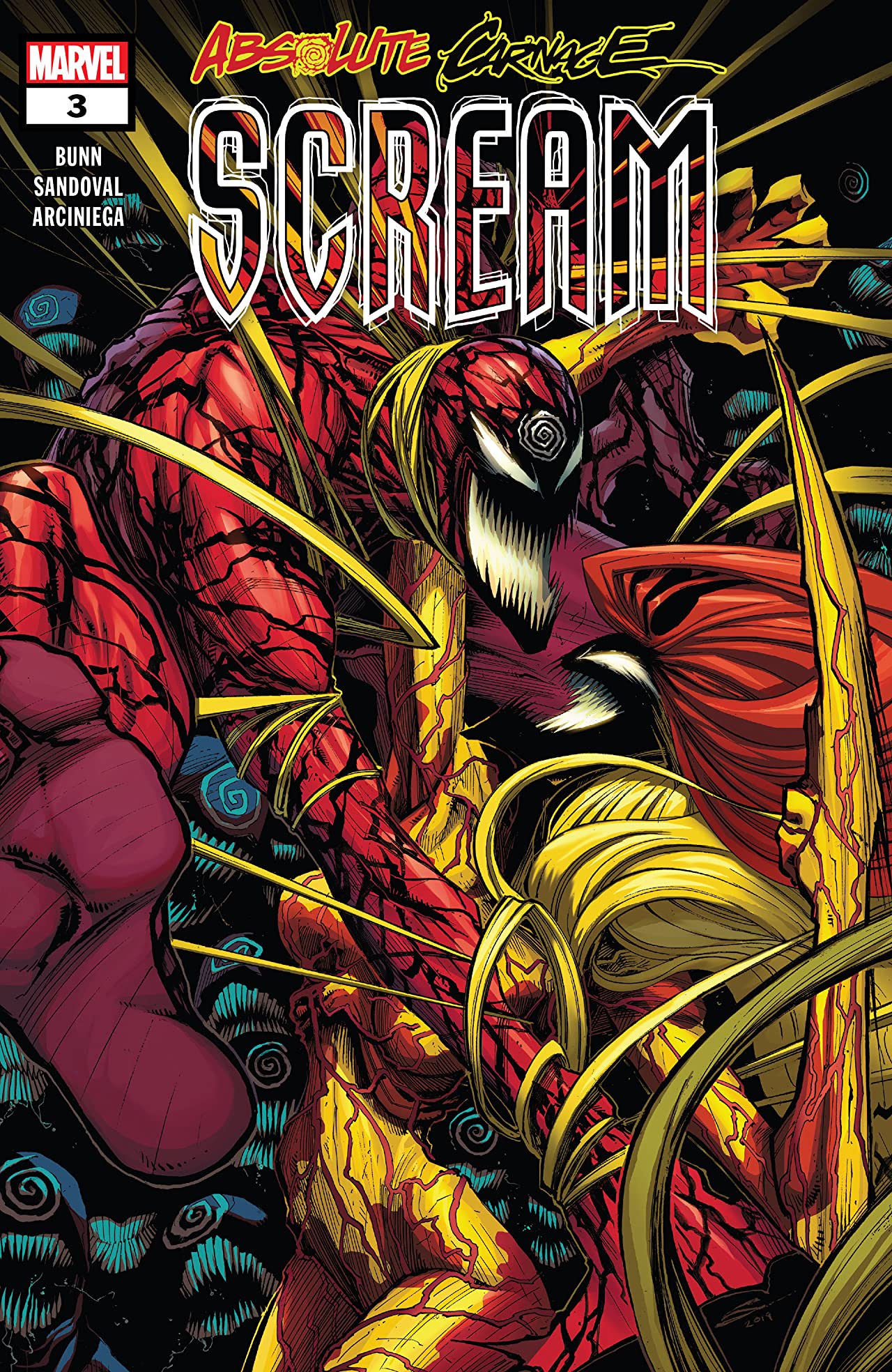 Absolute Carnage: Scream #3 cover