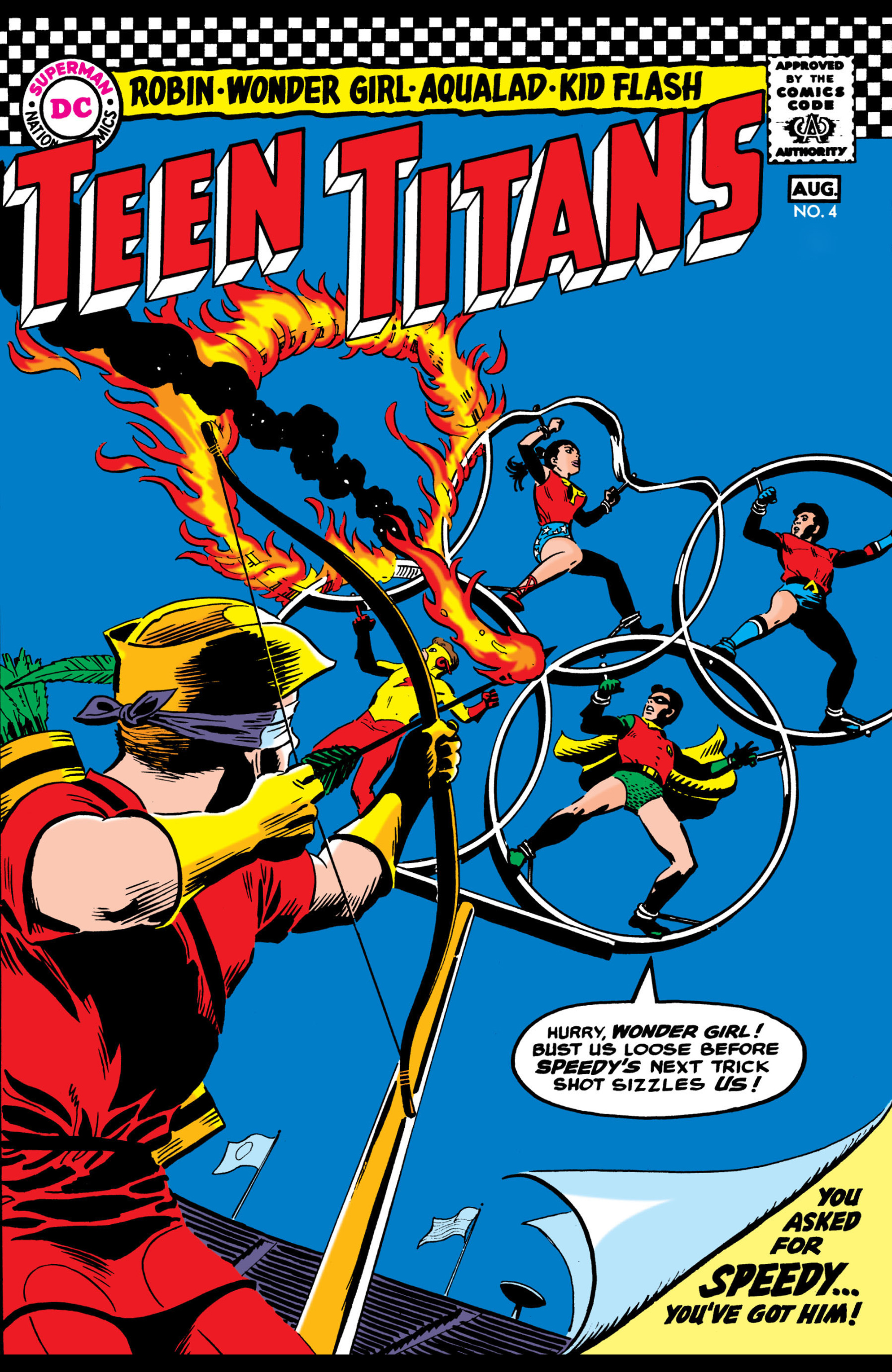 Teen Titans #4 cover