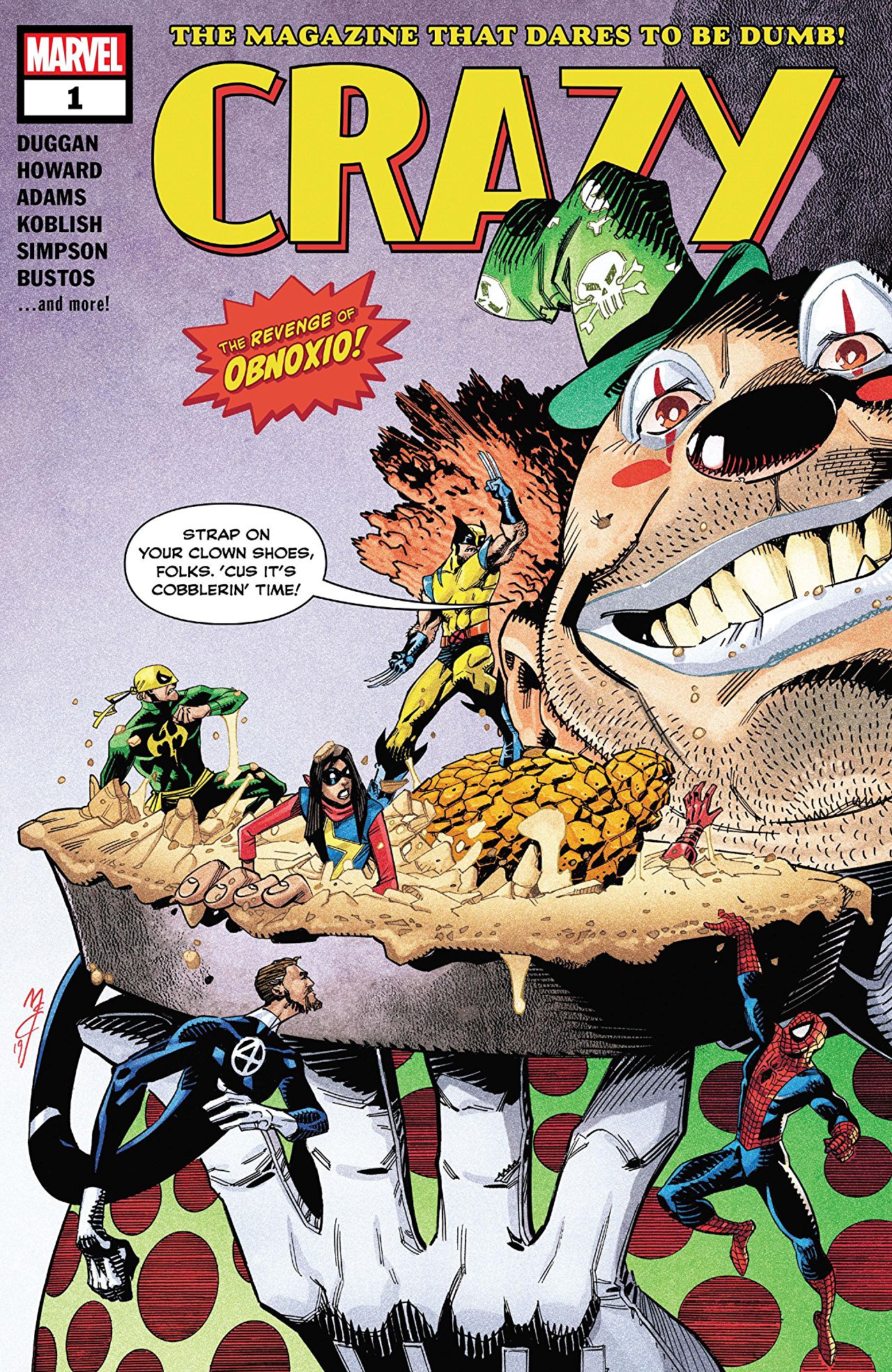 Crazy #1 cover