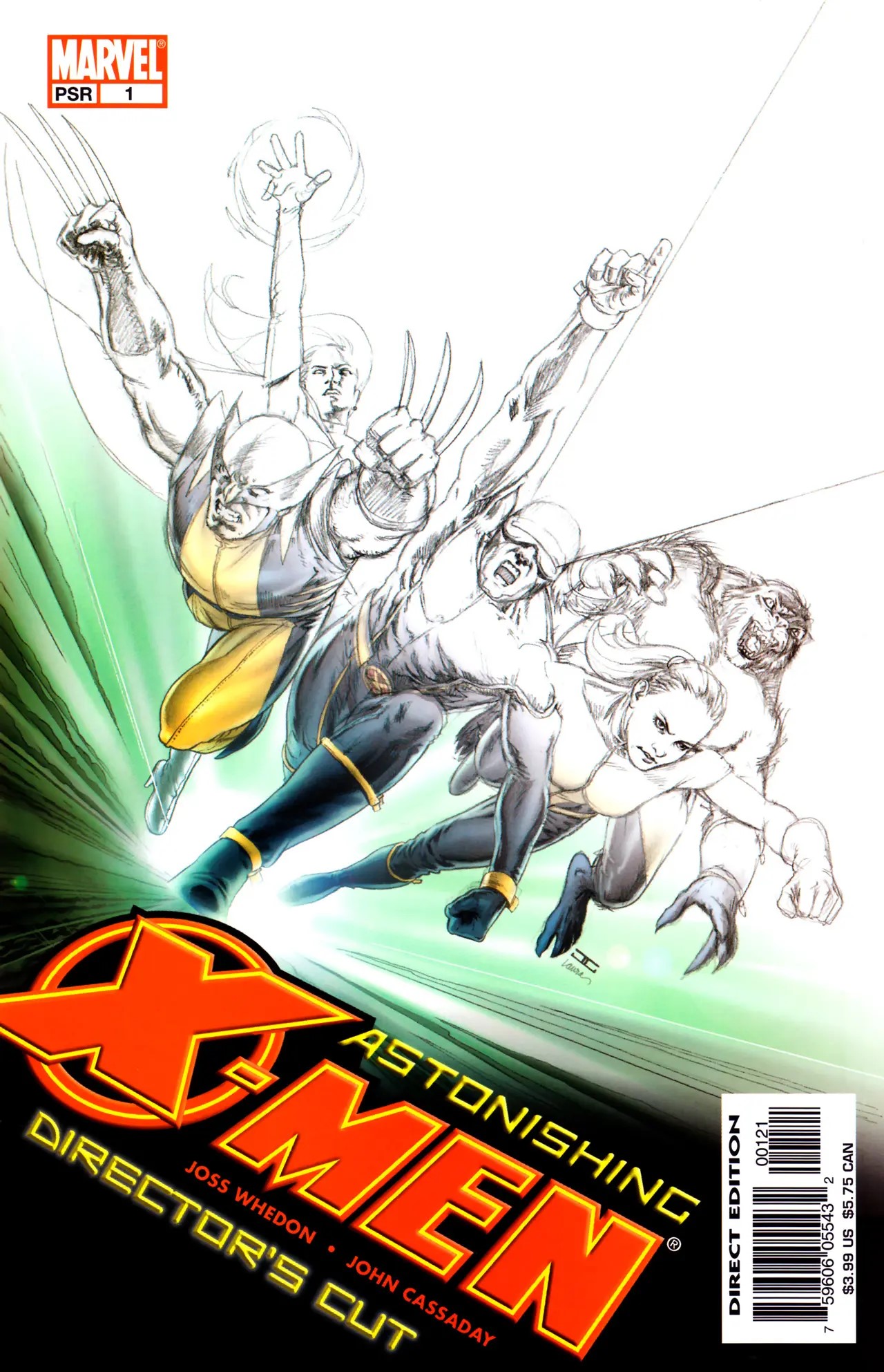 Astonishing X-Men Director's Cut #1 cover