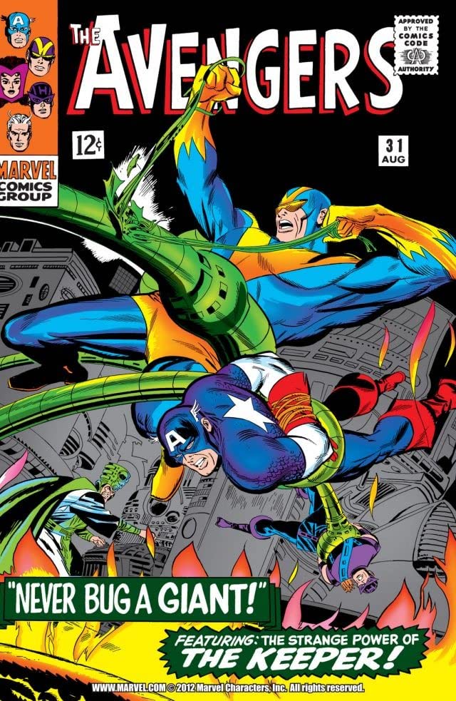 The Avengers #31 cover