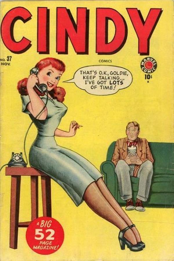 Cindy Comics #37 cover