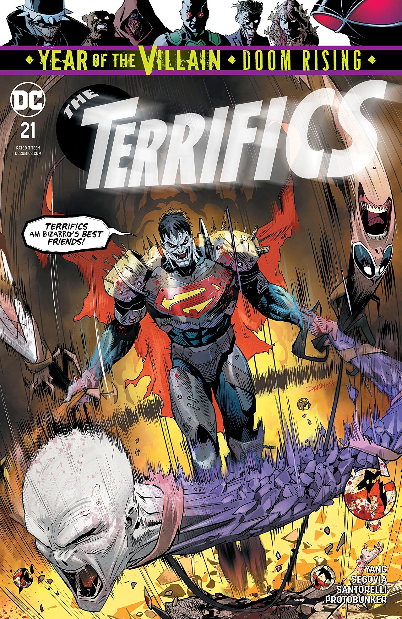 The Terrifics #21 cover