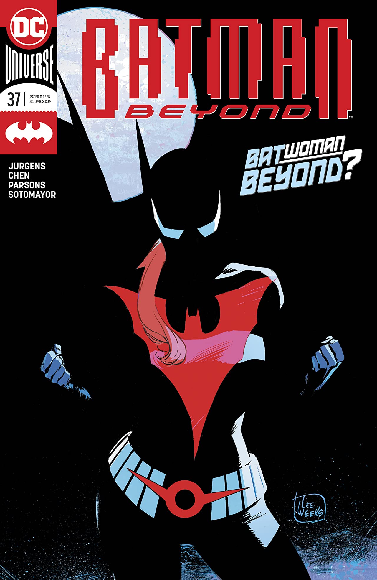 Batman Beyond #37 cover