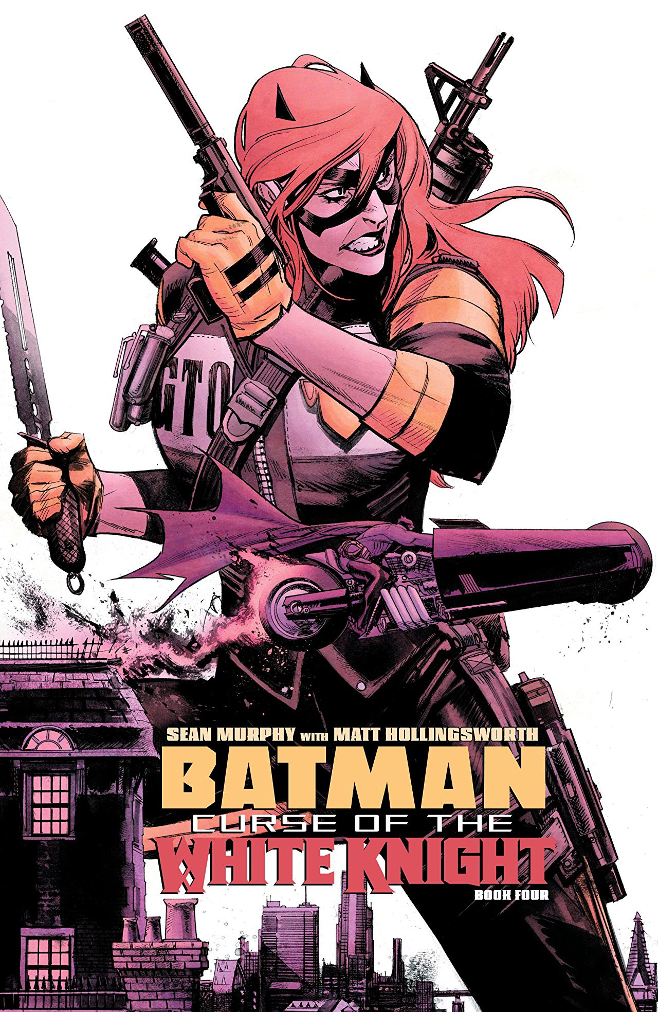 Batman: Curse of the White Knight #4 cover