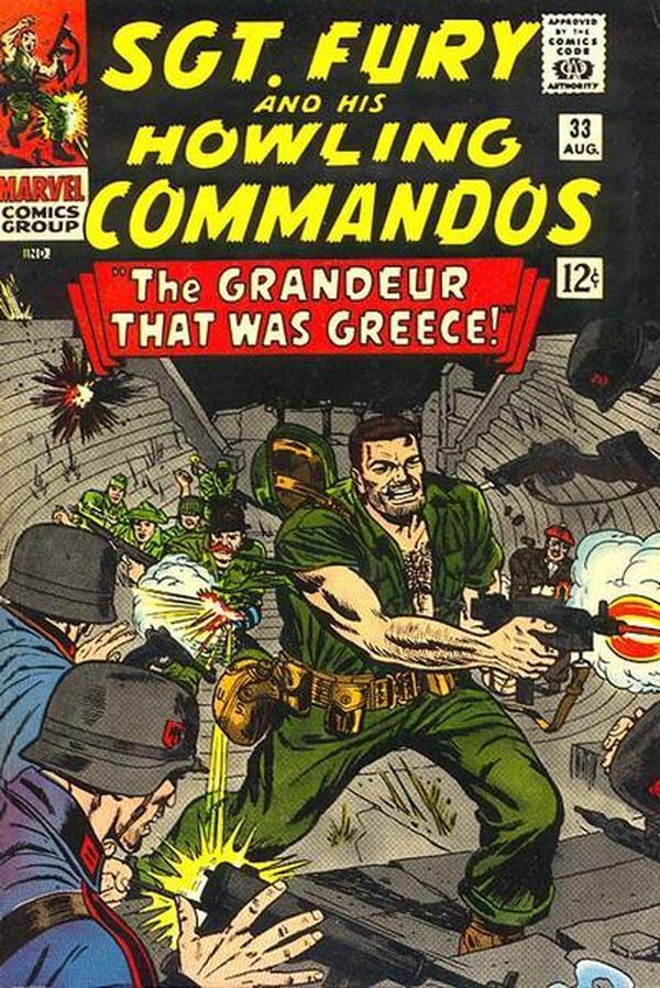 Sgt. Fury #33 cover