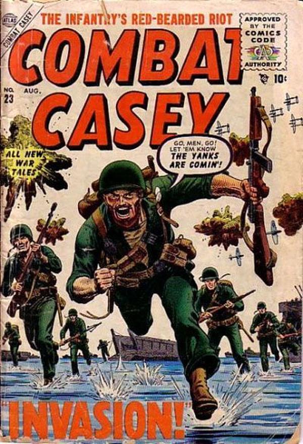 Combat Casey #23 cover