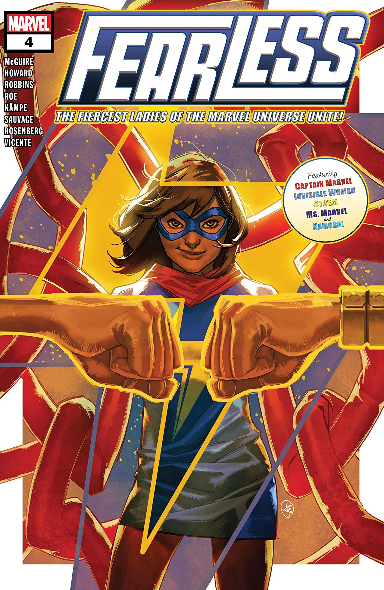 Fearless #4 cover