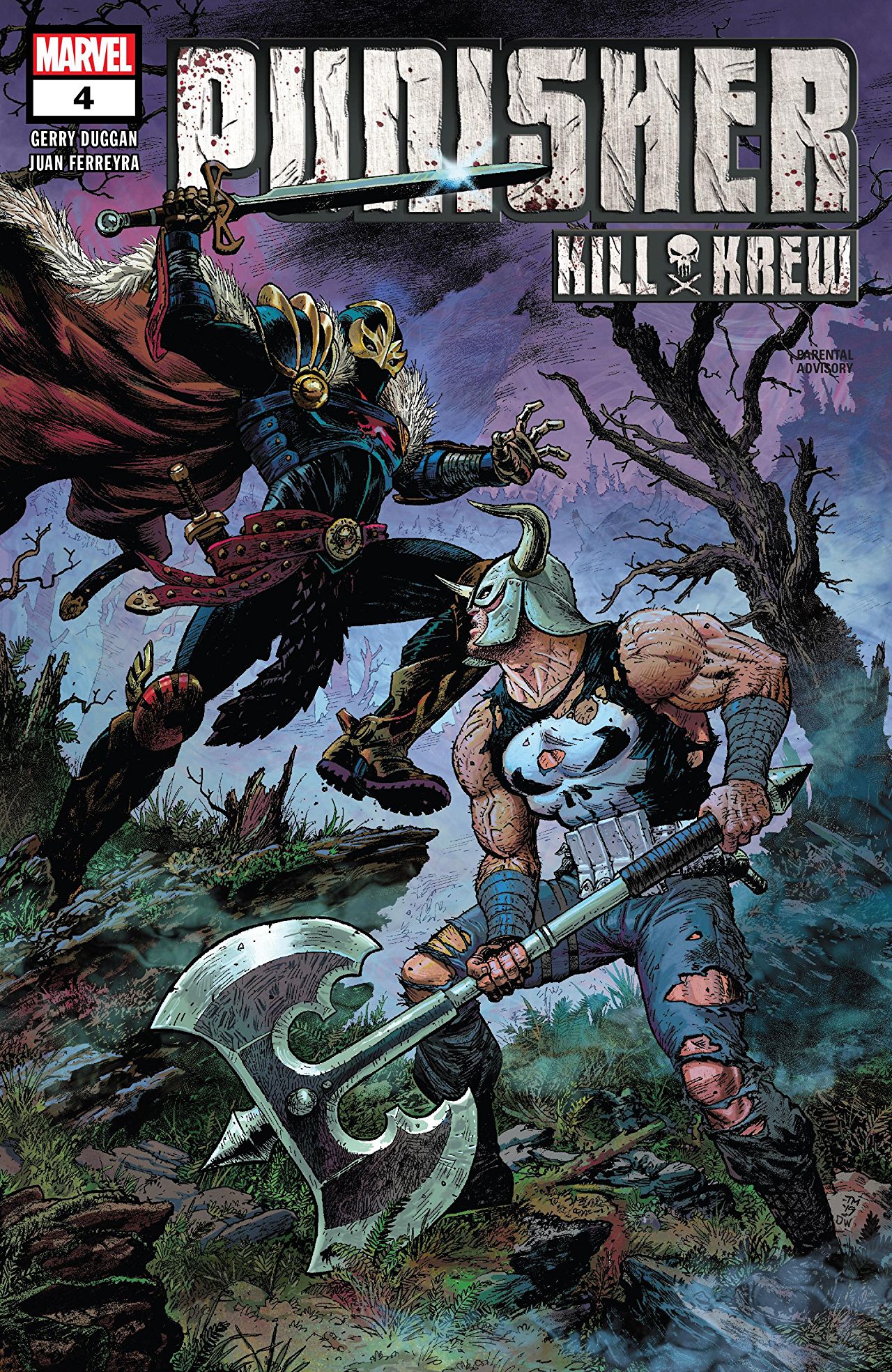 Punisher Kill Krew #4 cover