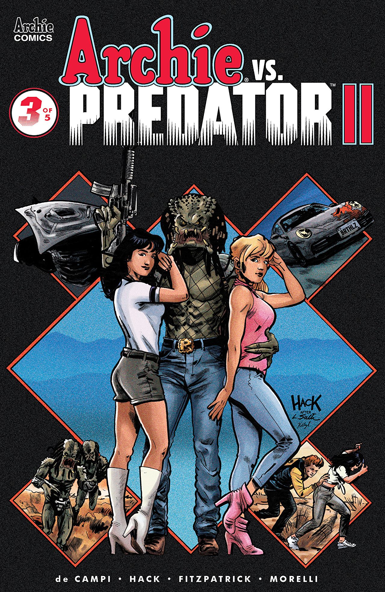 Archie vs. Predator II #3 cover