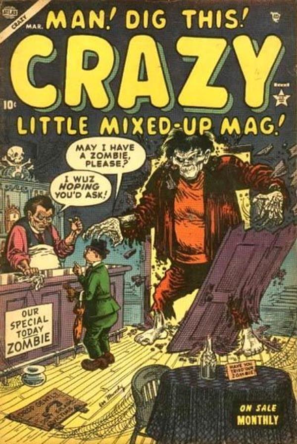Crazy #4 cover
