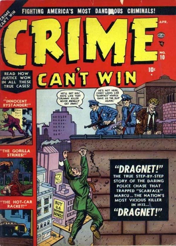 Crime Can't Win #10 cover