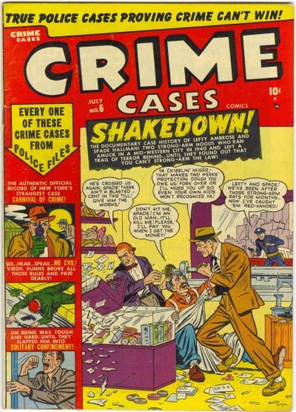 Crime Cases Comics #6