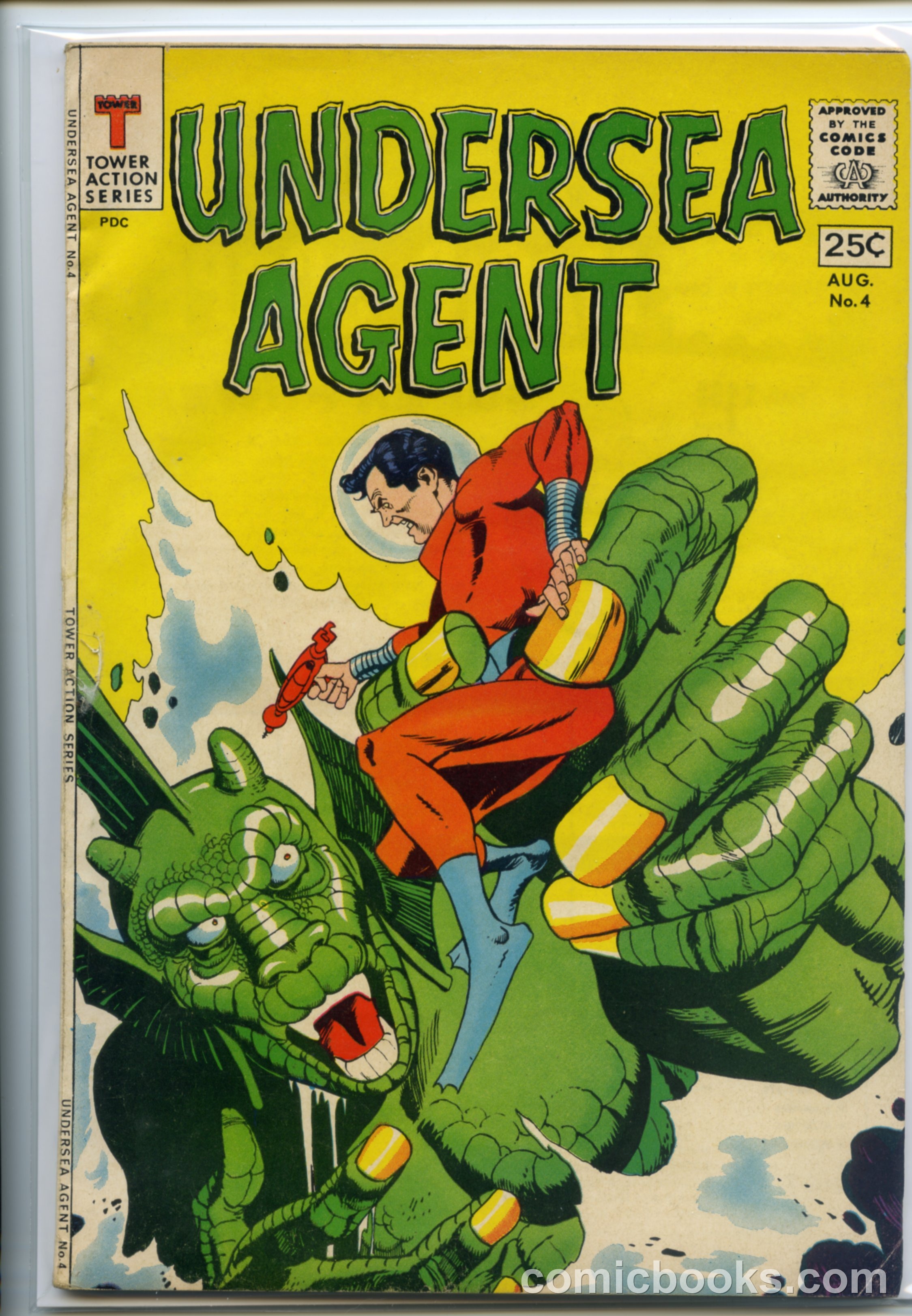 Undersea Agent #4 cover
