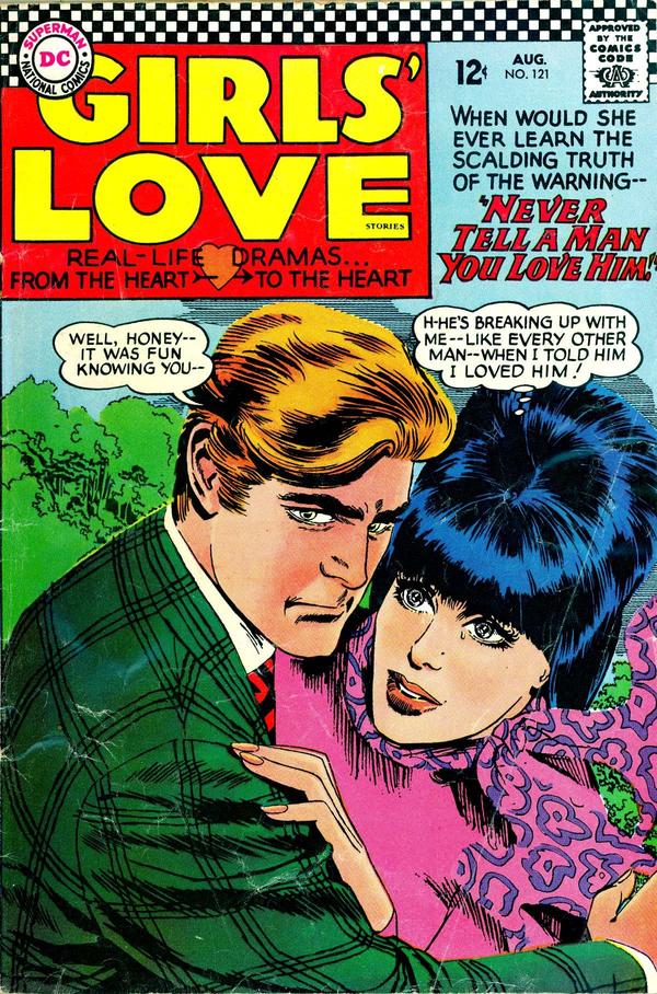 Girls' Love Stories #121 cover