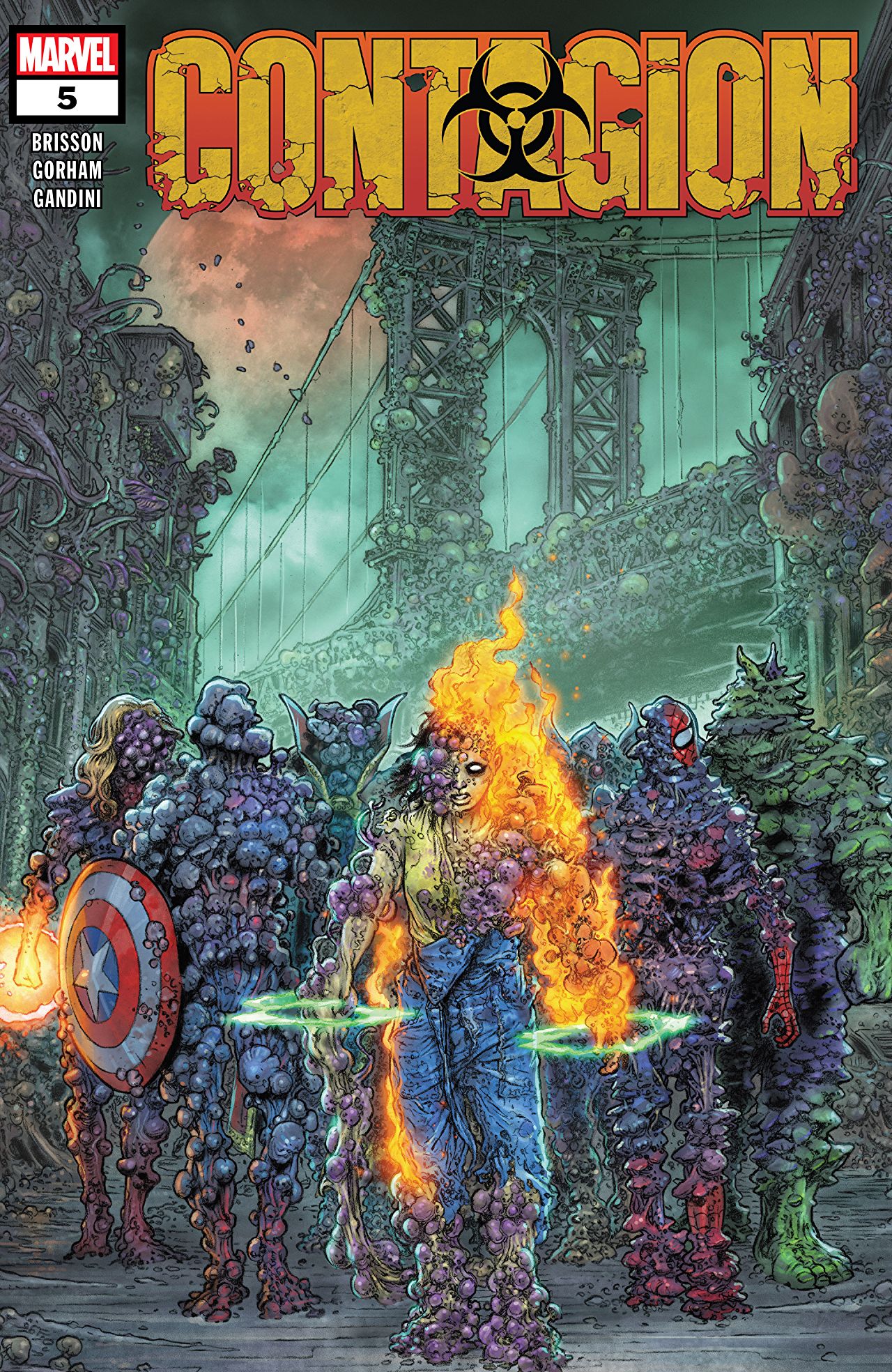 Contagion #5 cover