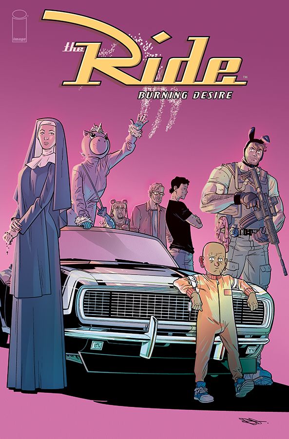 The Ride: Burning Desire #5 cover