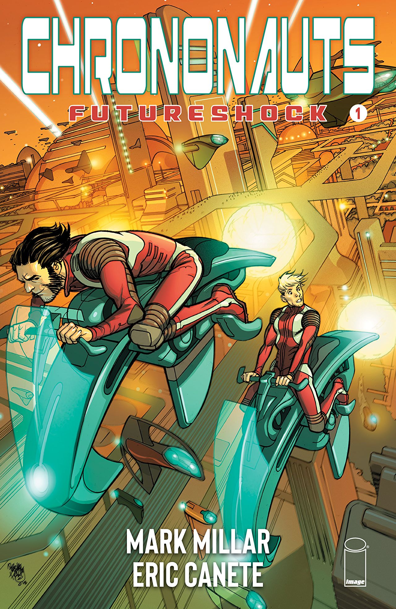 Chrononauts: Futureshock #1 cover