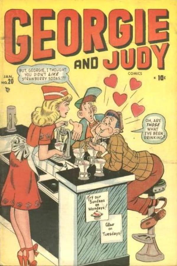 Georgie and Judy Comics #20 cover