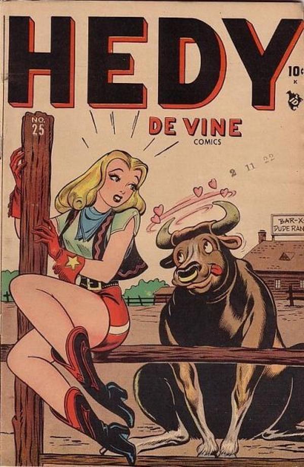 Hedy De Vine Comics #25 cover
