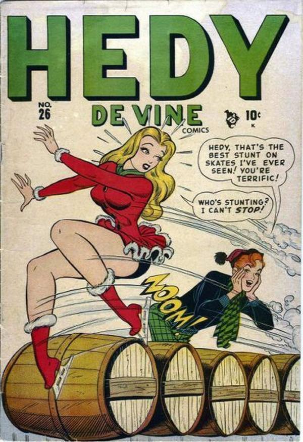 Hedy De Vine Comics #26 cover